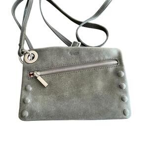 Hammitt Small Leather Crossbody Bag Purse Olive Green